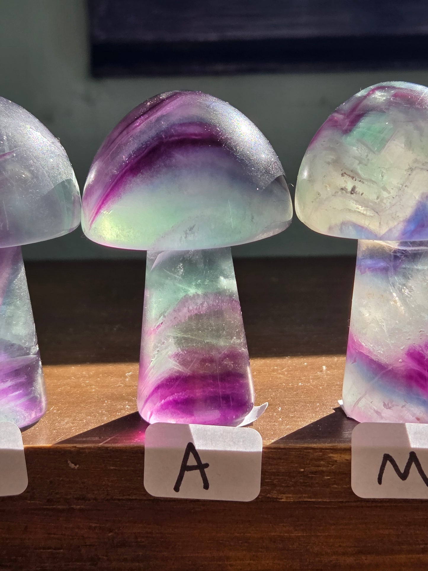 Fluorite Mushroom