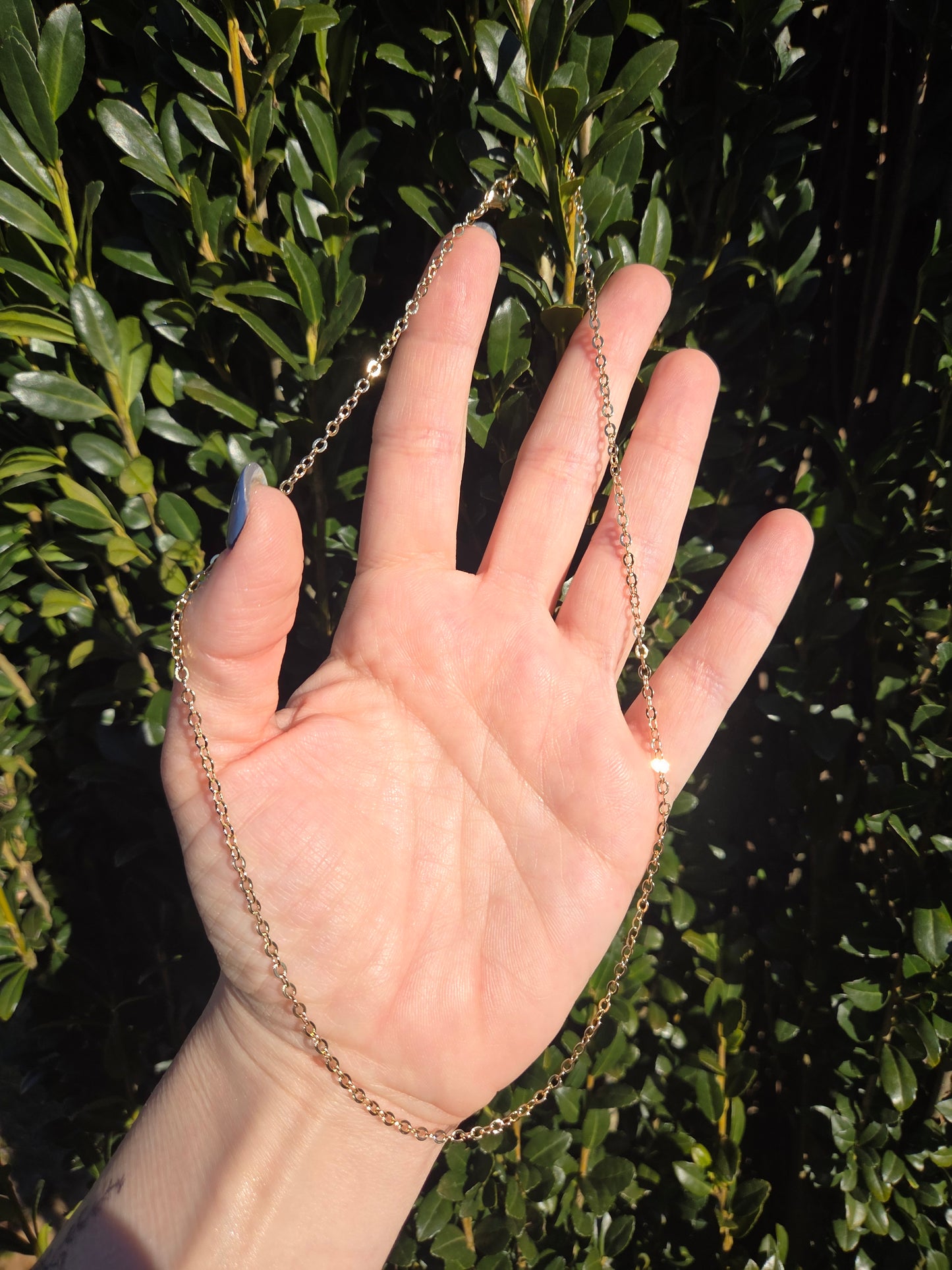 Gold Plated 18" Chain