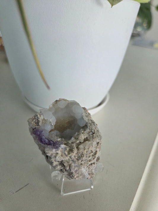 Spirit Flower Quartz Geode