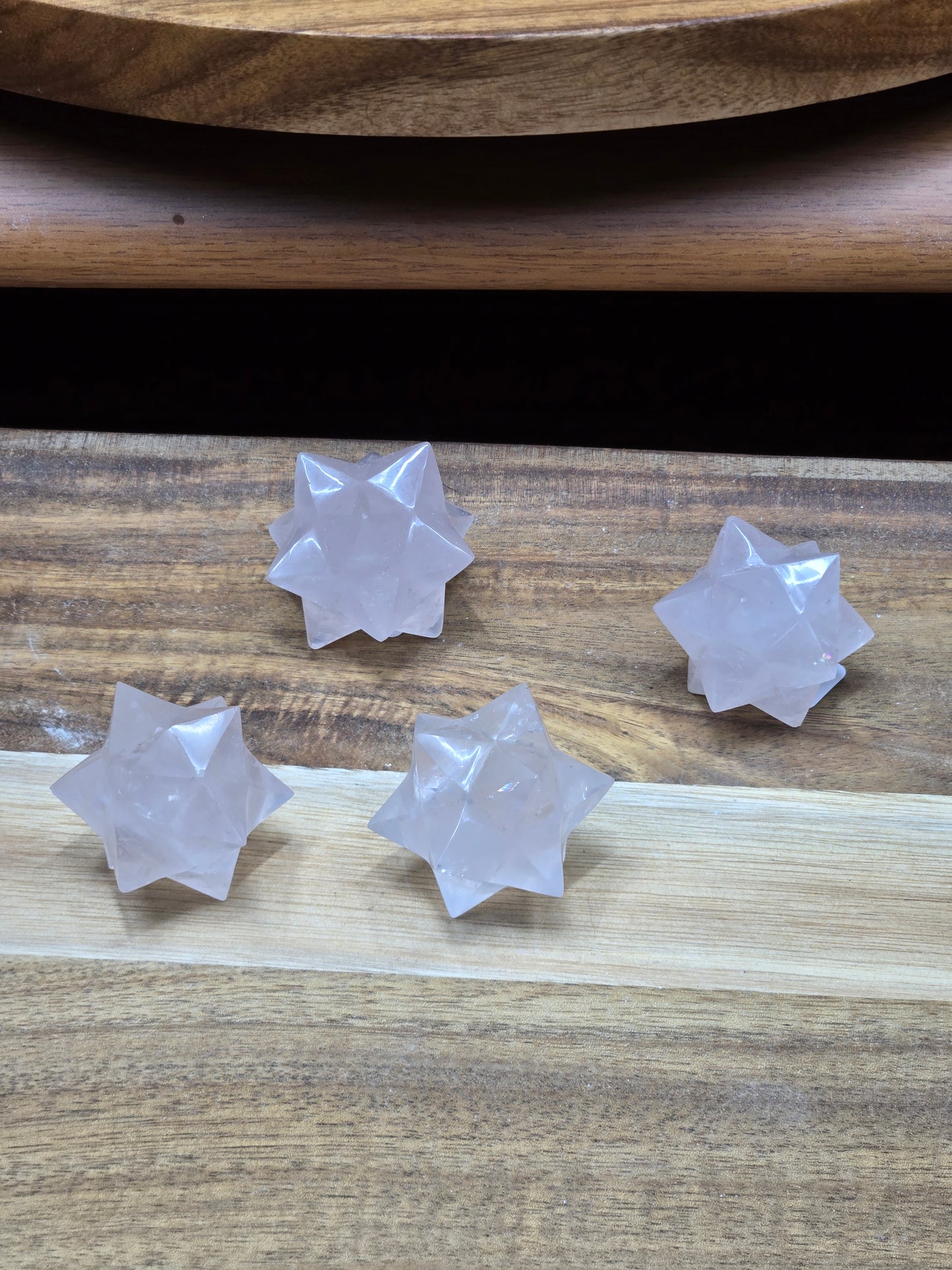 Merkaba Rose Quartz