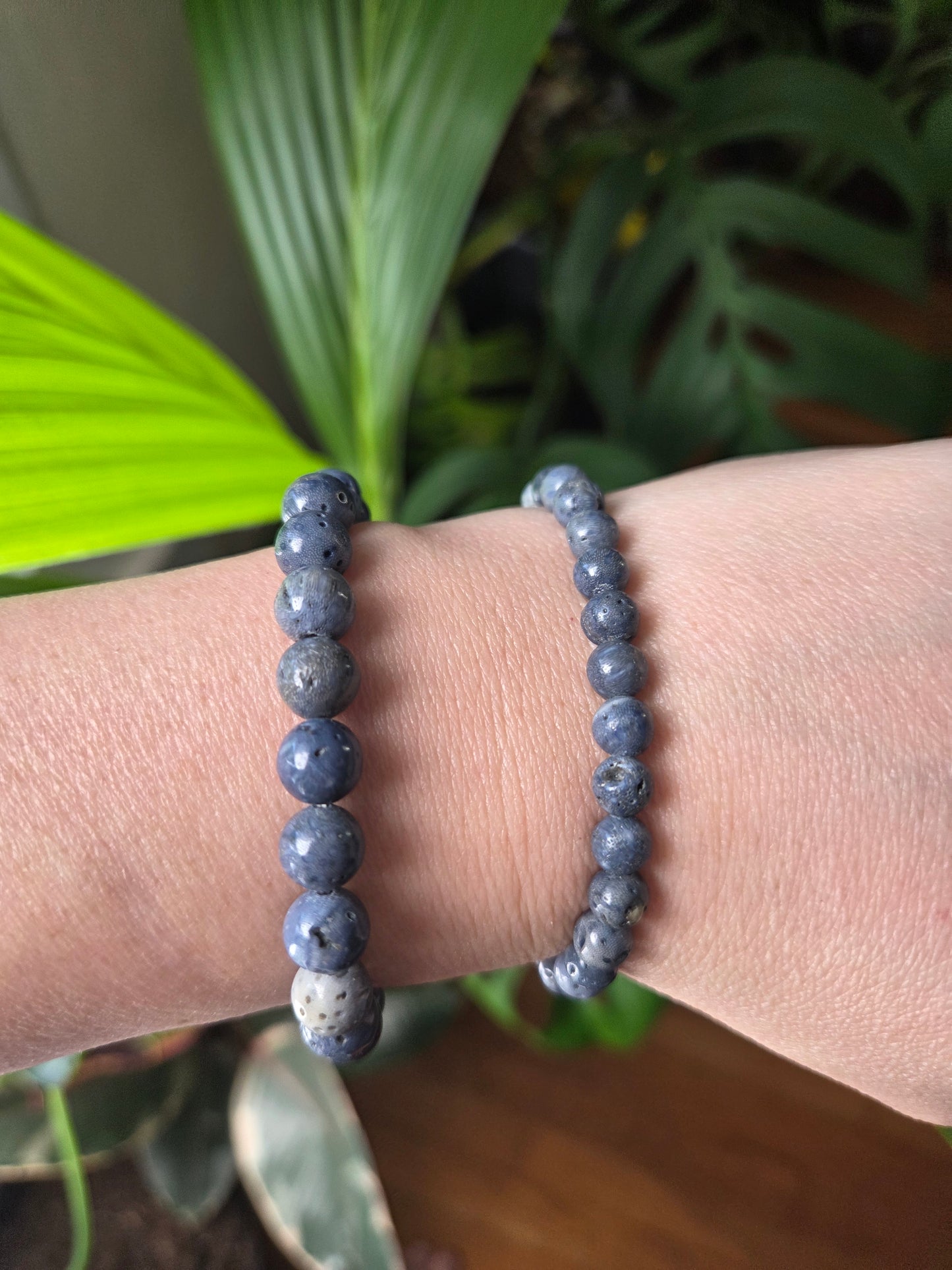 Blue Coral Braclet