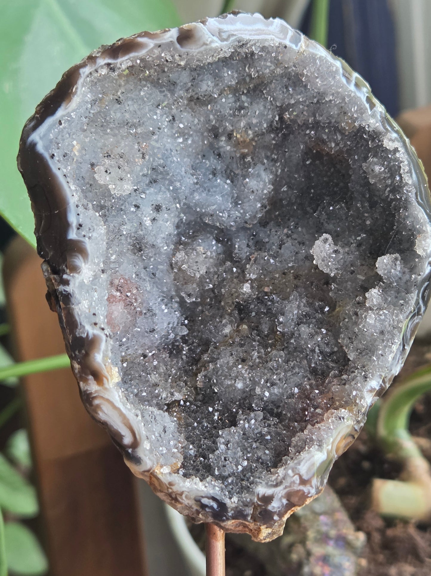 Geode on Stand