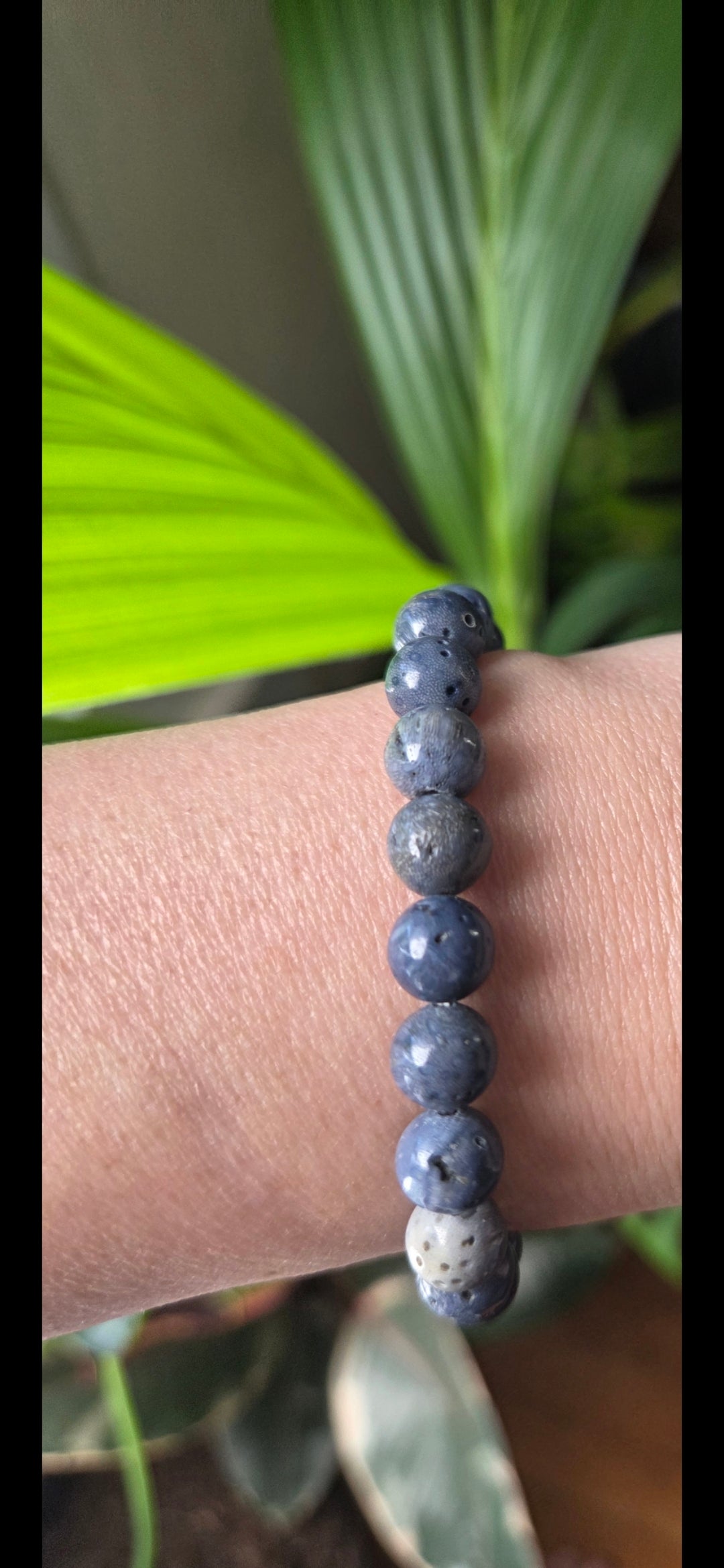 Blue Coral Braclet