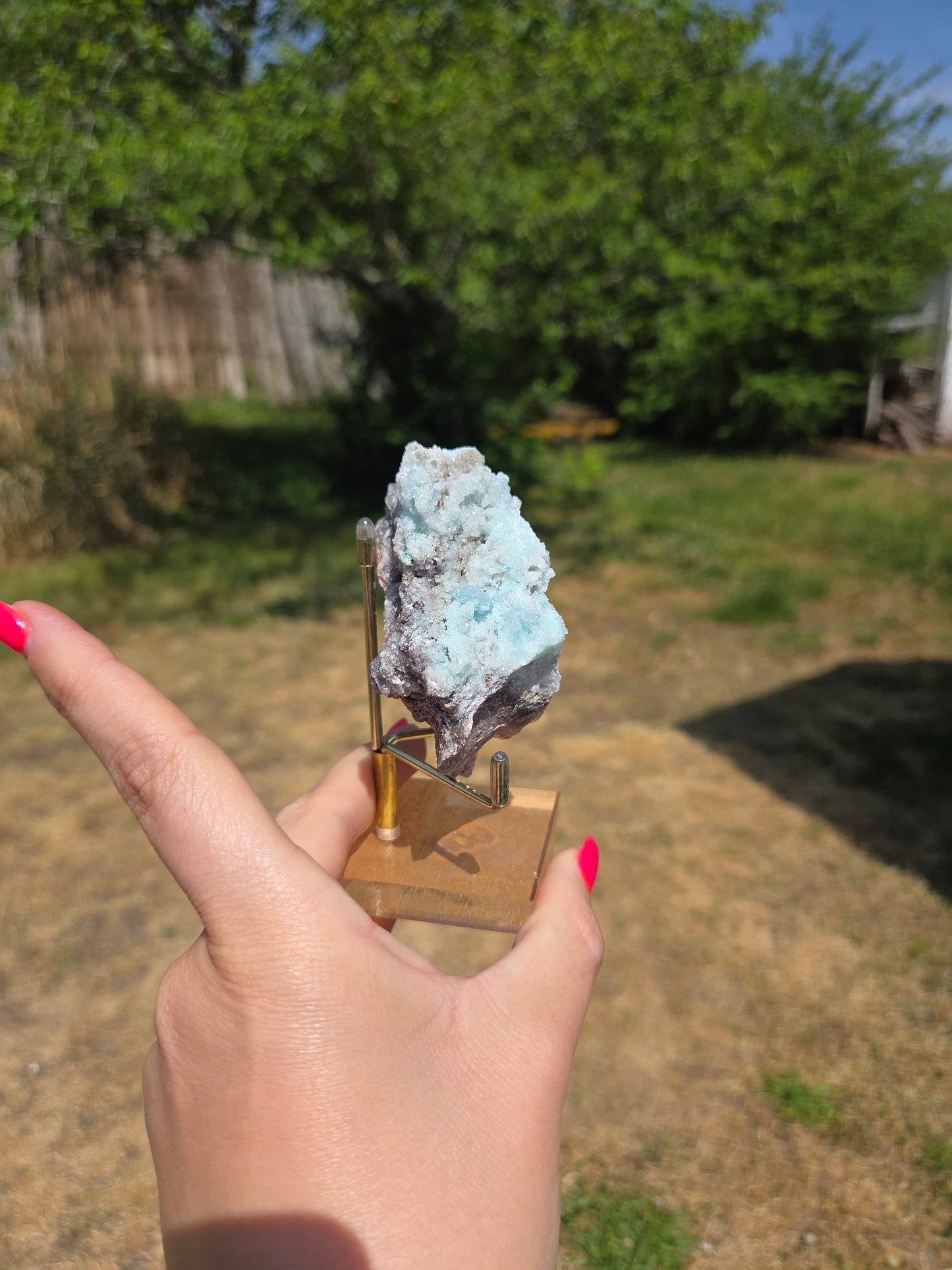 Blue Calcite