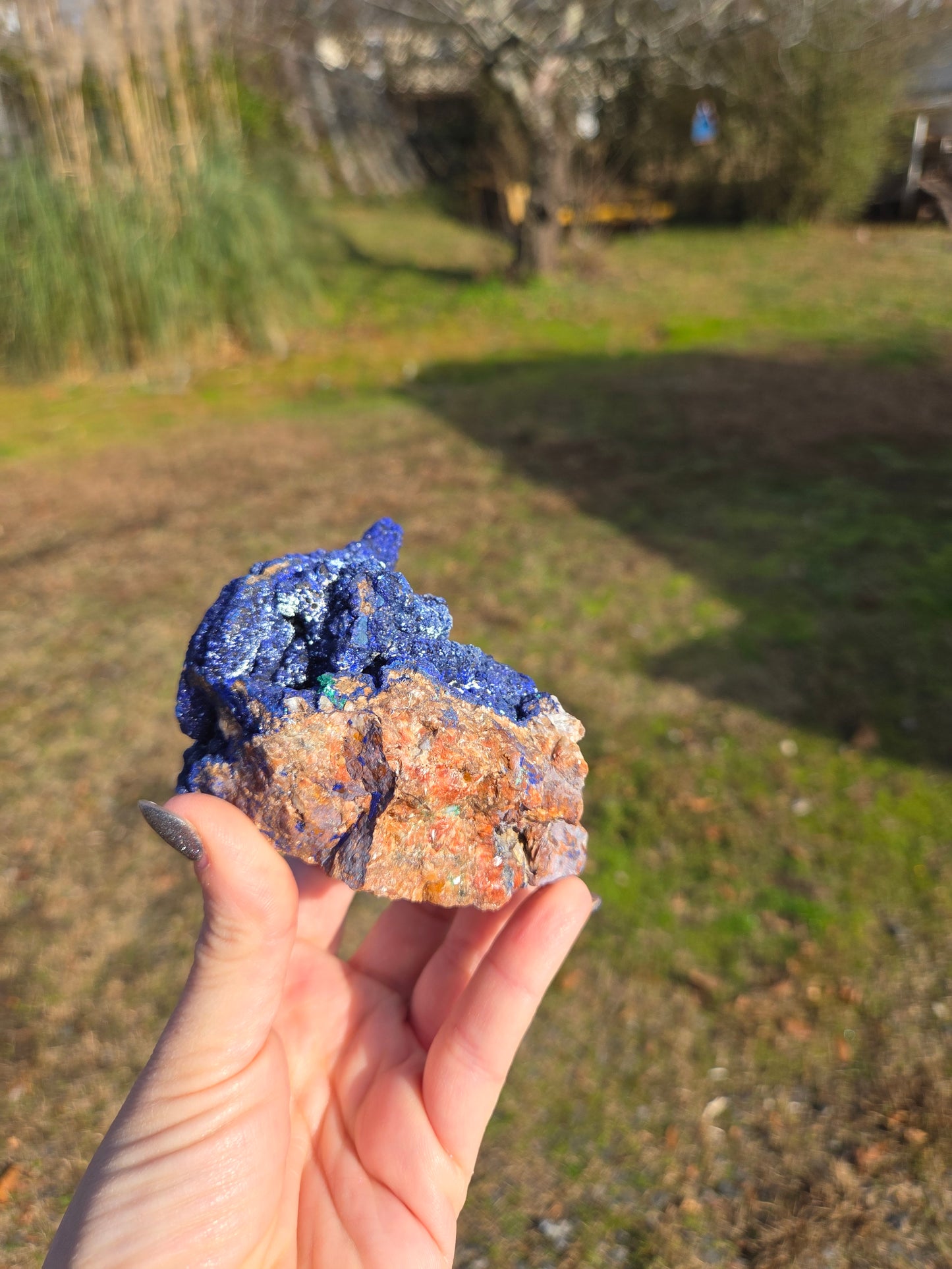 Azurite from Morocco