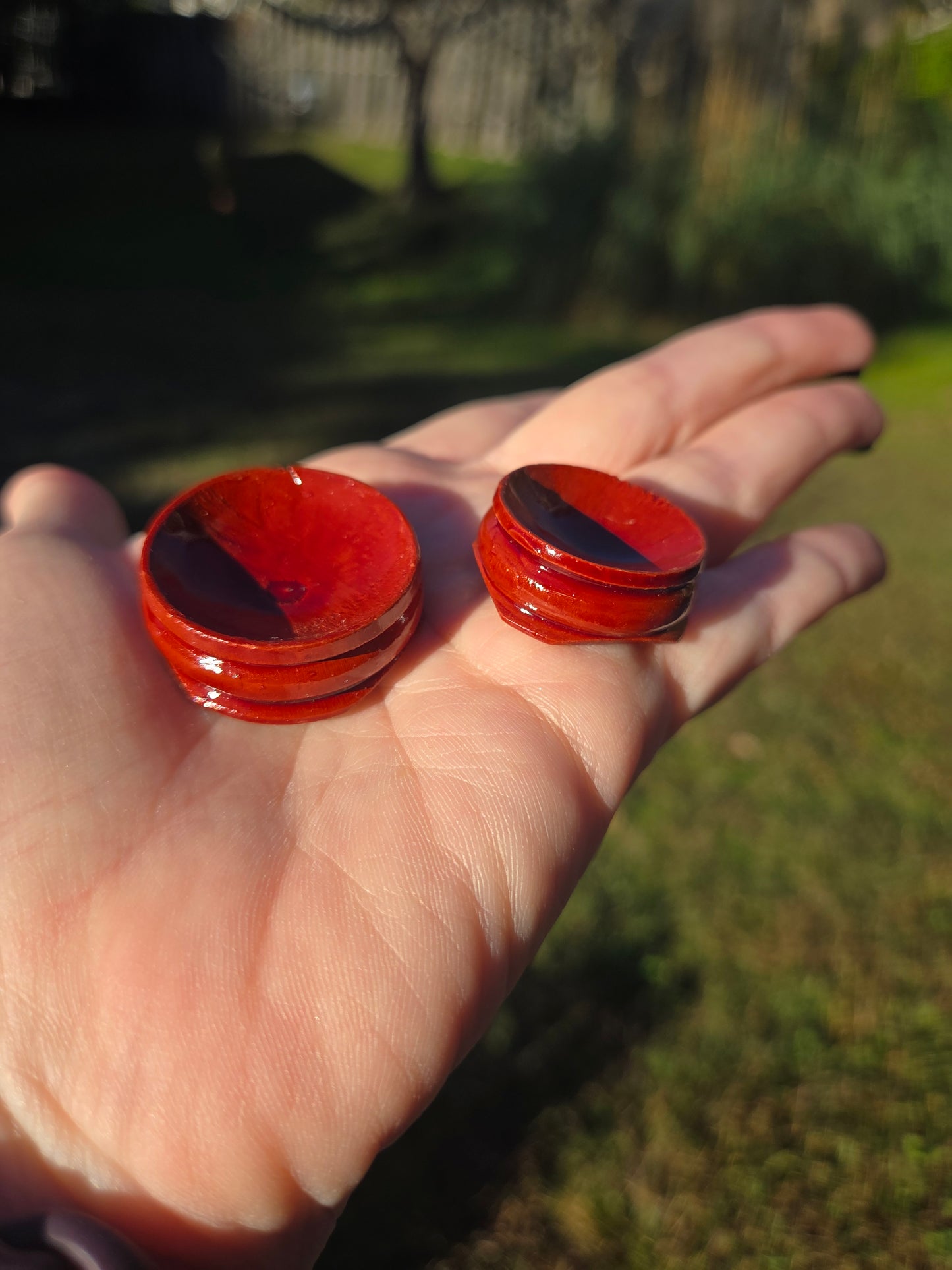 Wooden Sphere Holder