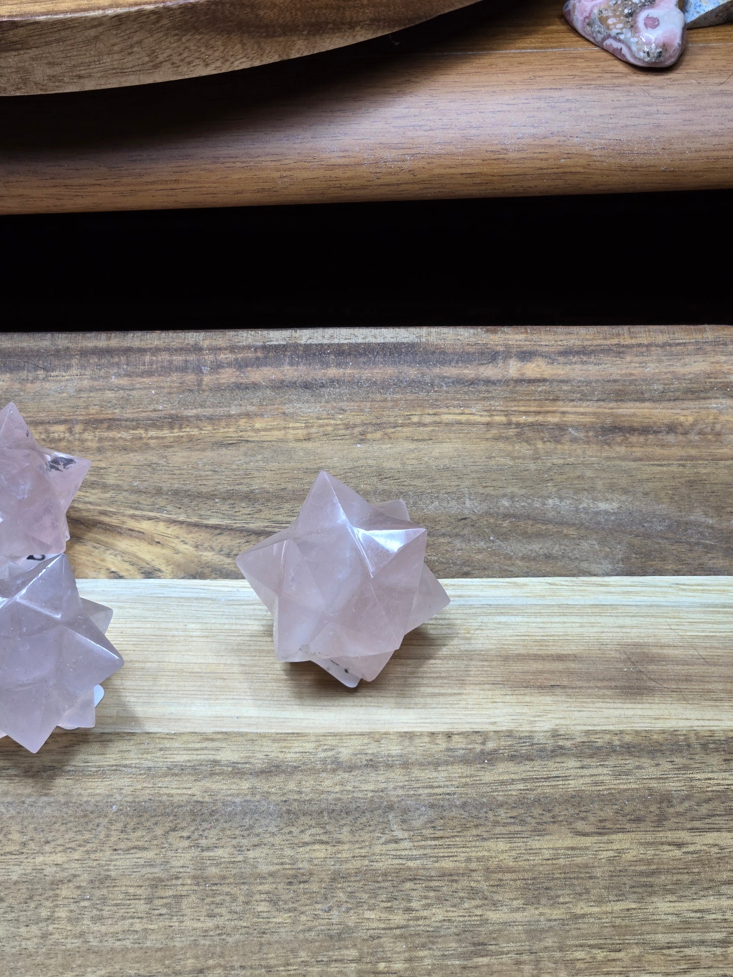 Merkaba Rose Quartz