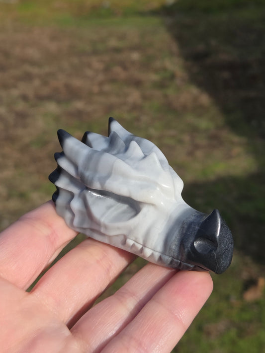 Tai Chi Stone Dragon Head