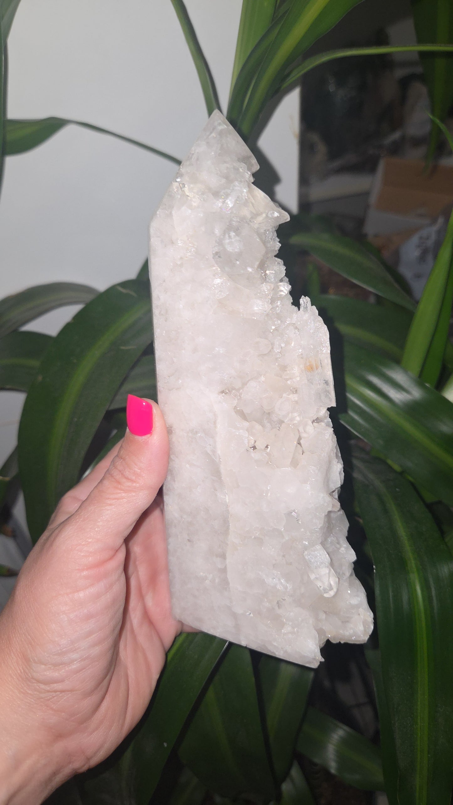 Clear Quartz Tower