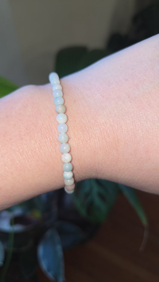 Amazonite Braclet 4mm