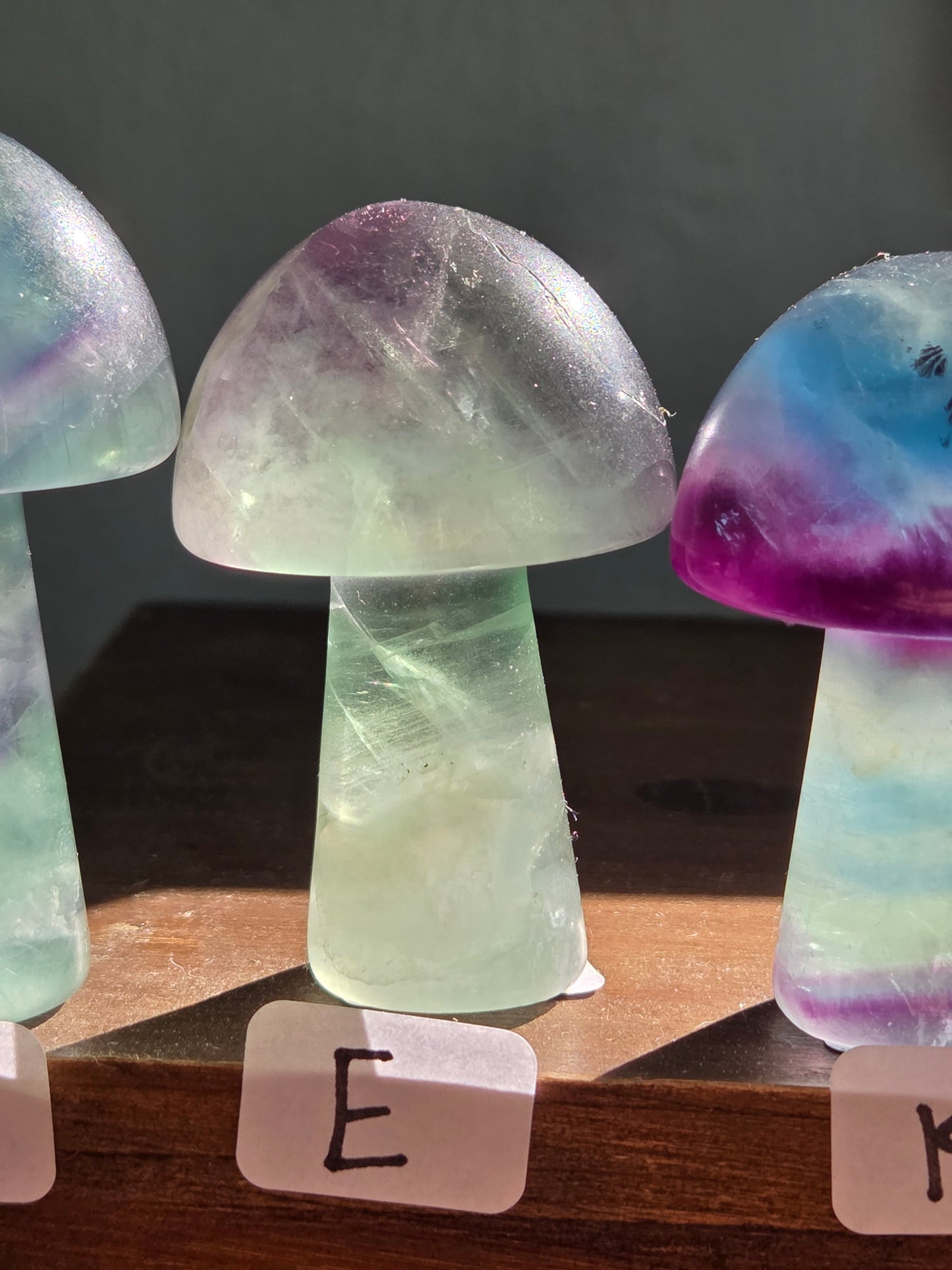 Fluorite Mushroom