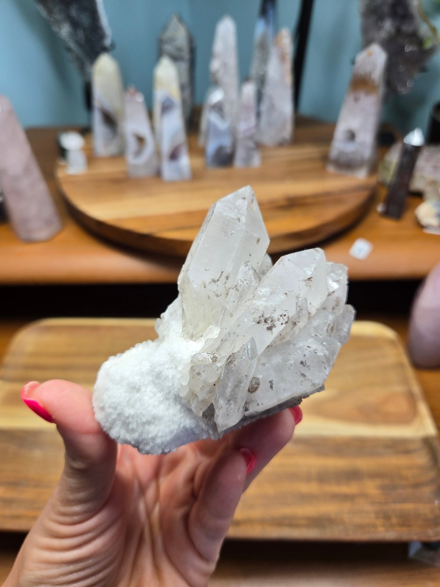 Black Lumerian/ Phantom Quartz