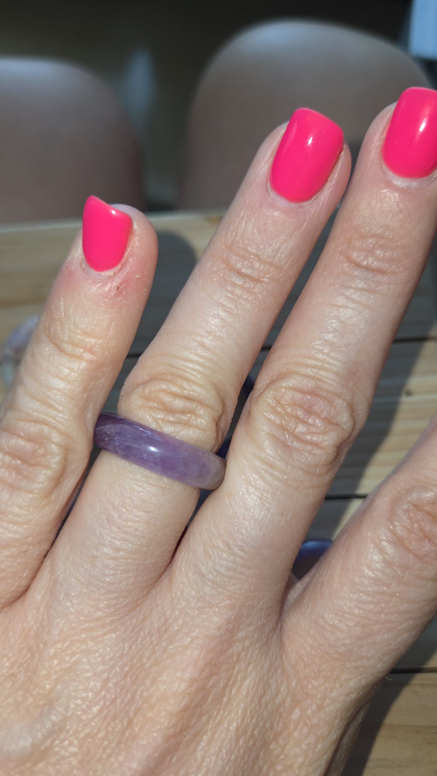 Amethyst Ring / Sphere Holder