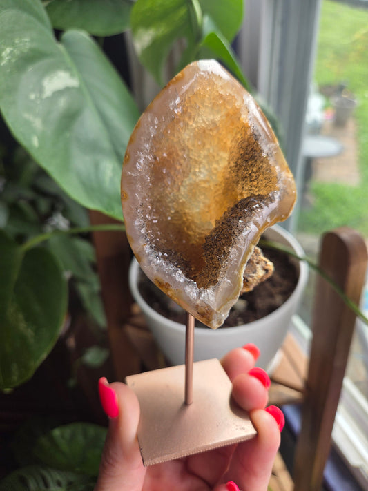 Geode on Stand