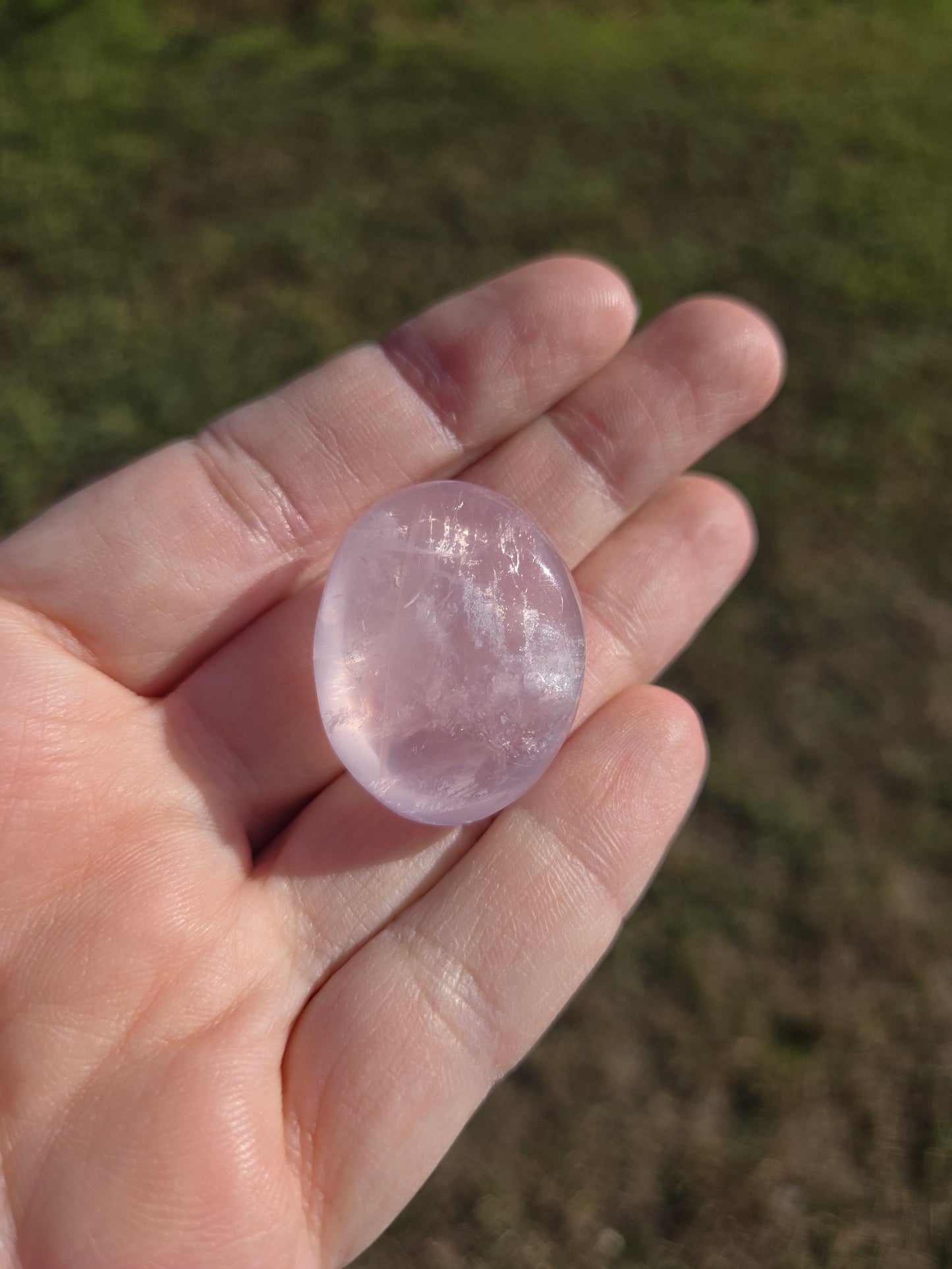 Rose Quartz Mini Palm