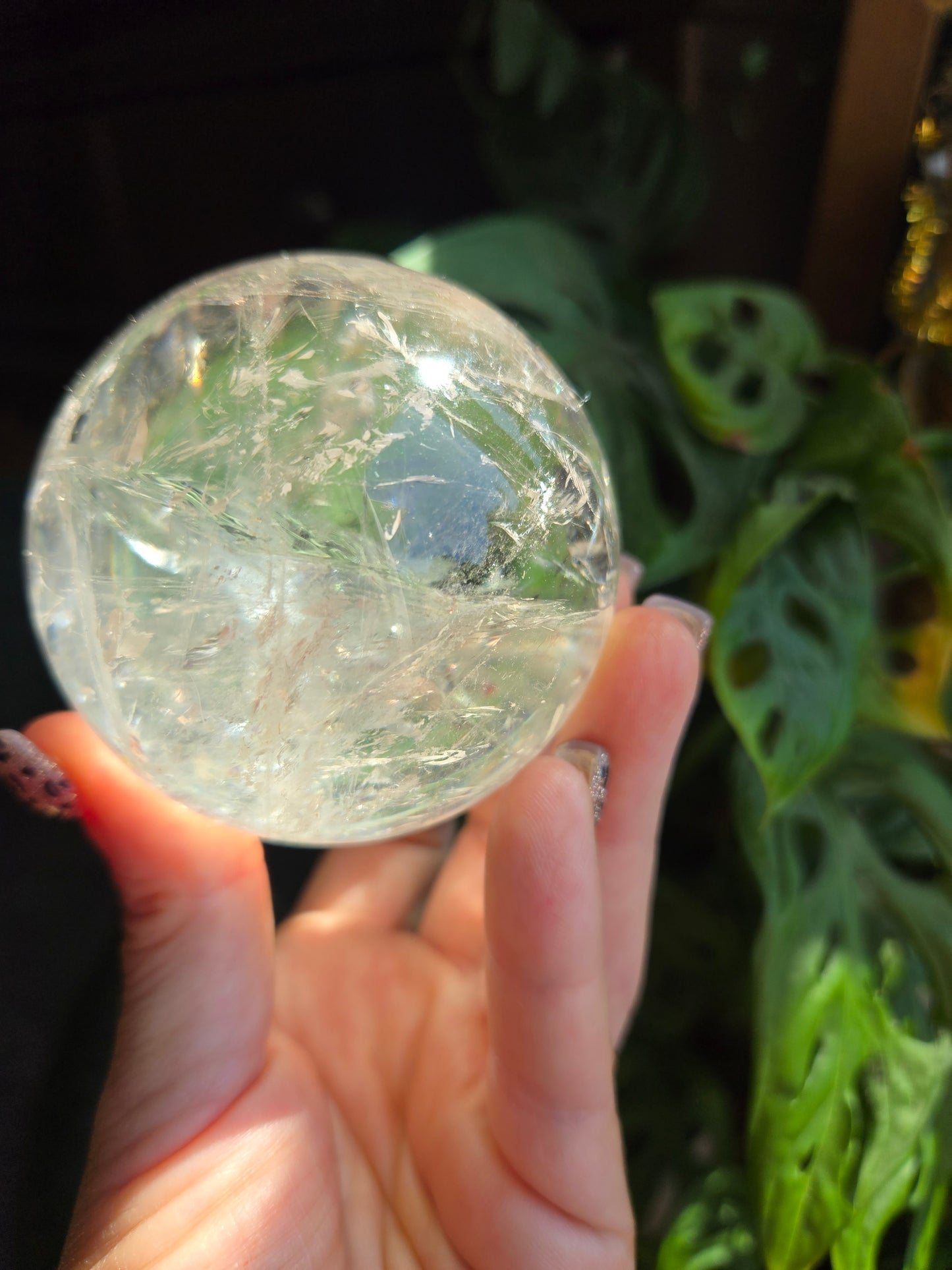Clear Quartz Sphere