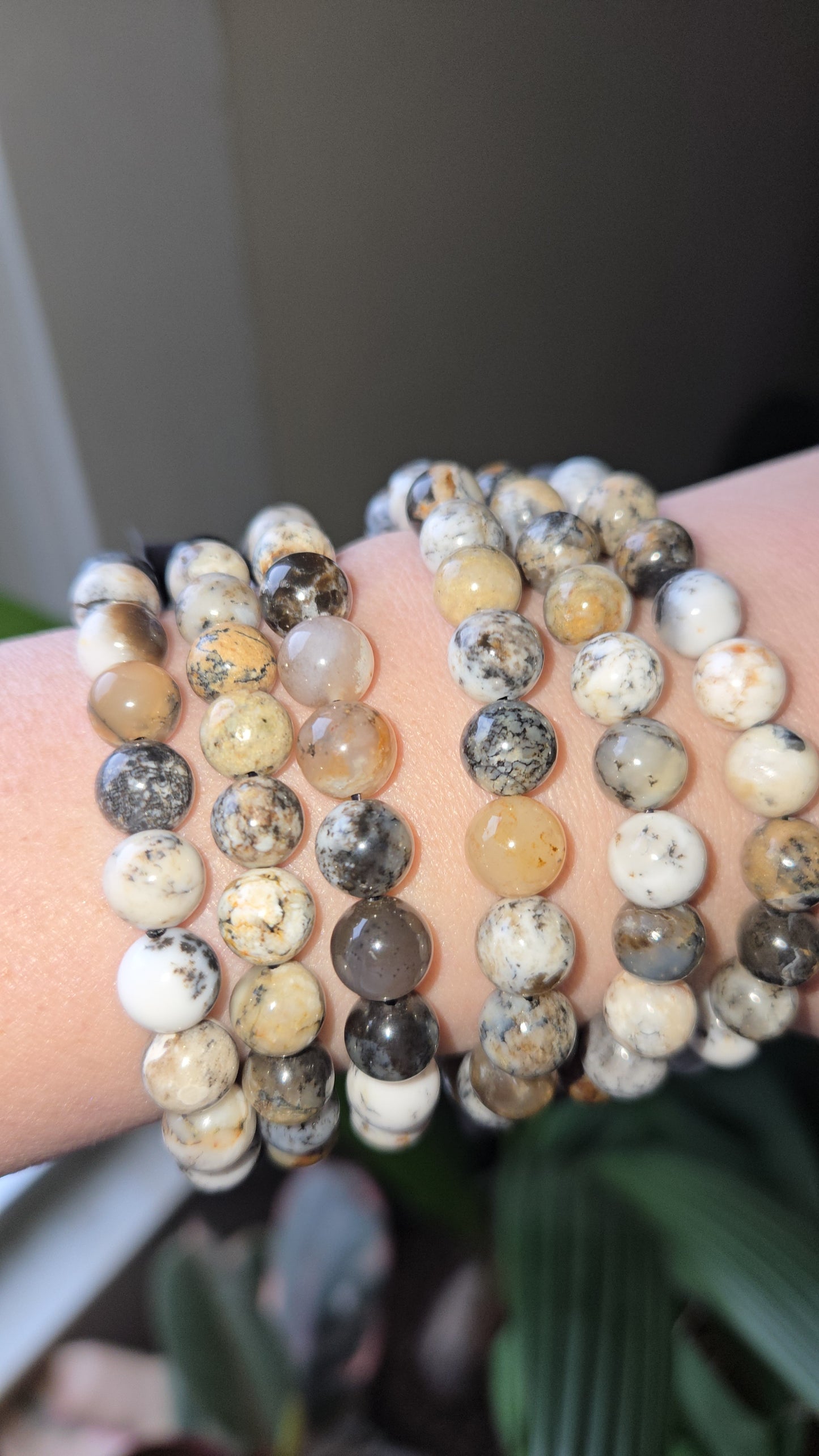 Dendritic Opal 8mm