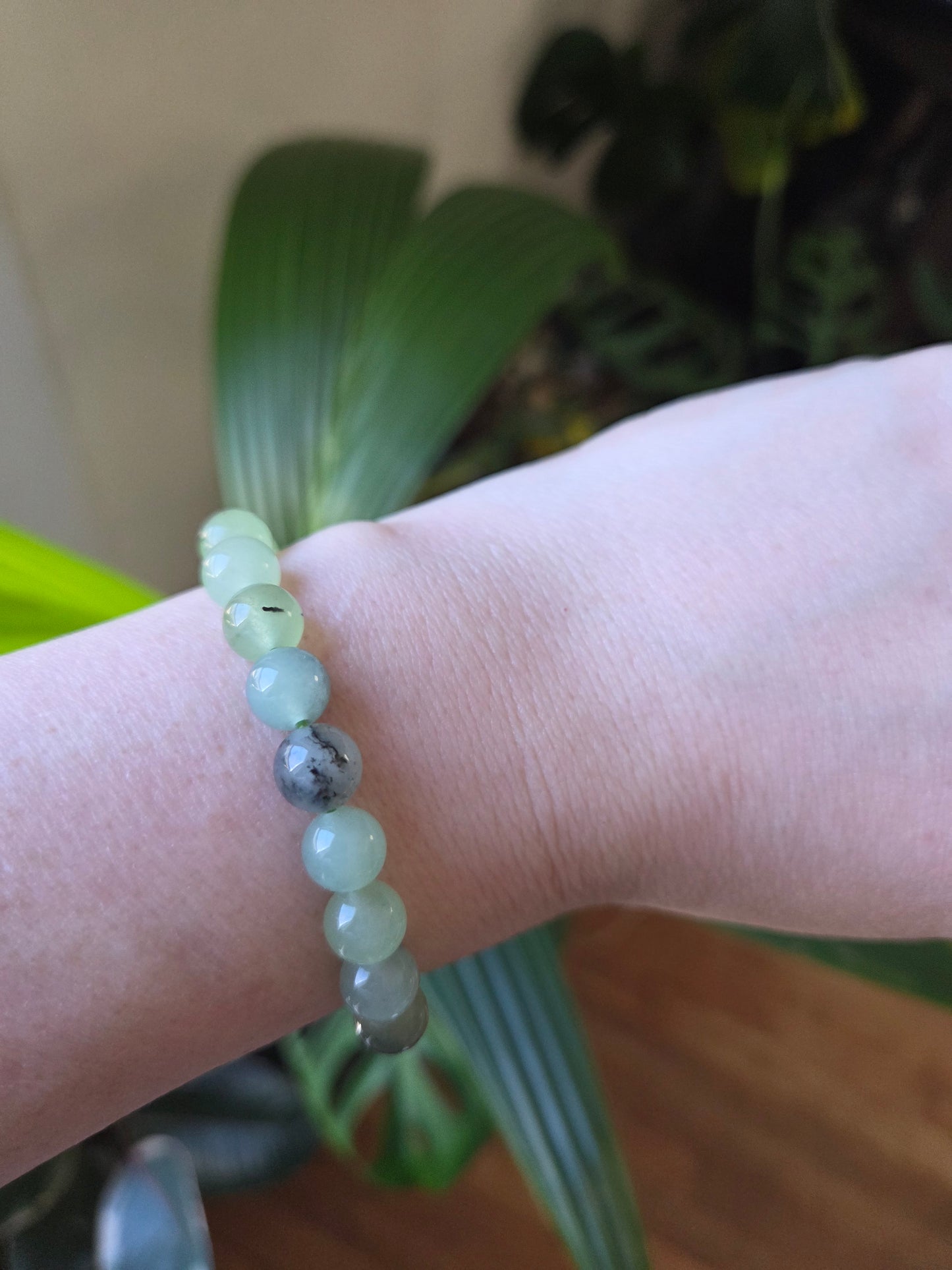 Prehnite Braclet