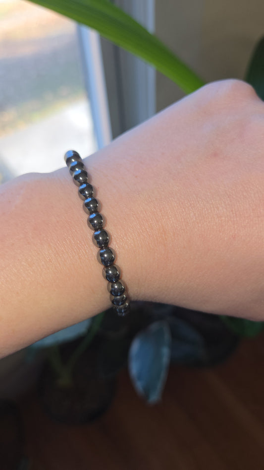 Hematite Bracelet 6mm