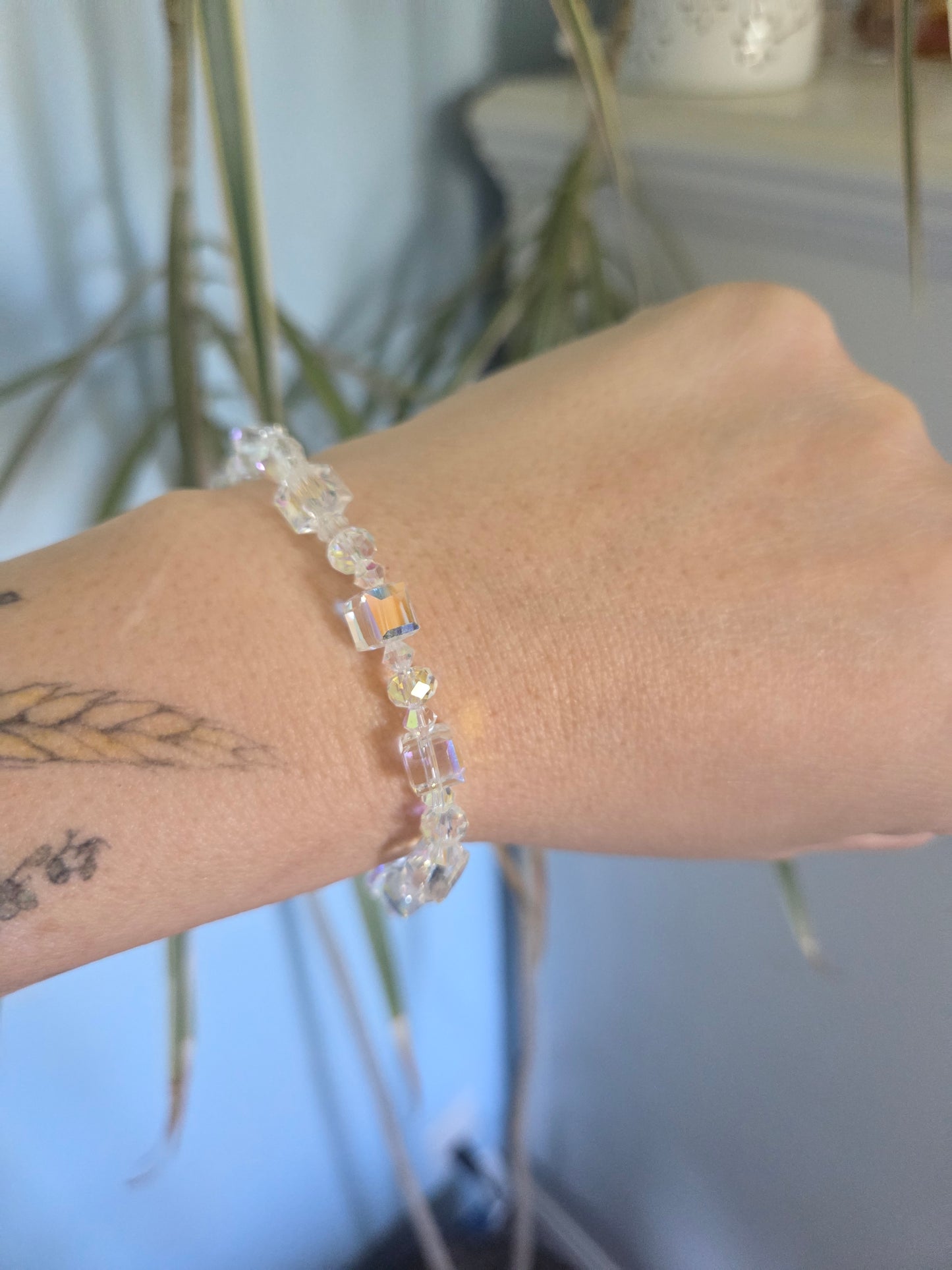 Rainbow Square Braclet