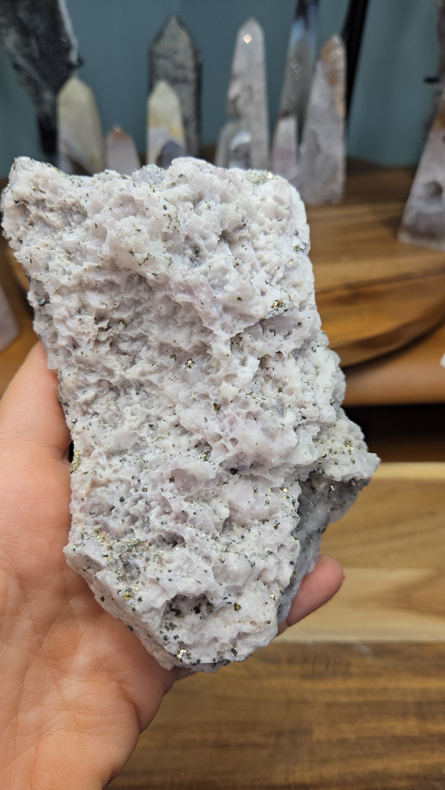 Calcite and Pyrite (Self Standing)