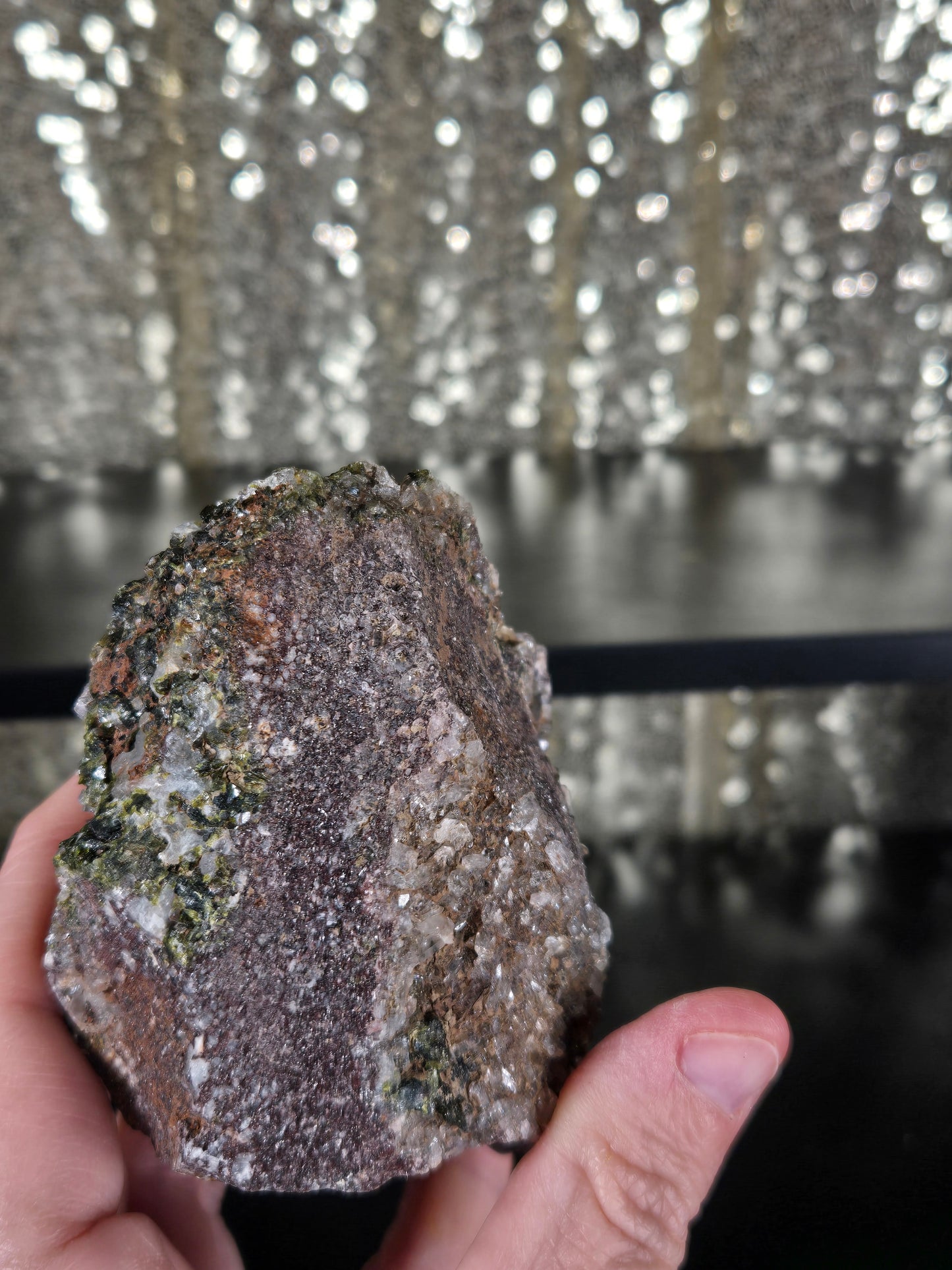 Epidote and Quartz
