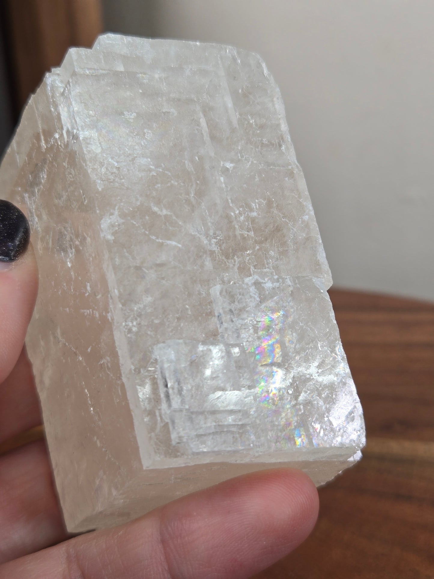 Honey Calcite Cube