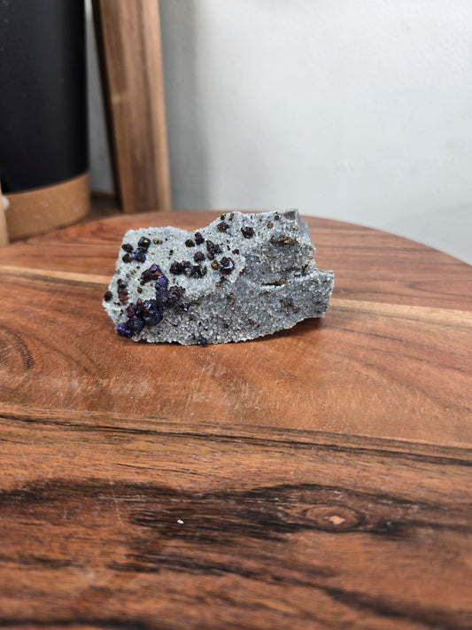 Chalcopyrite with Quartz and Dolomite