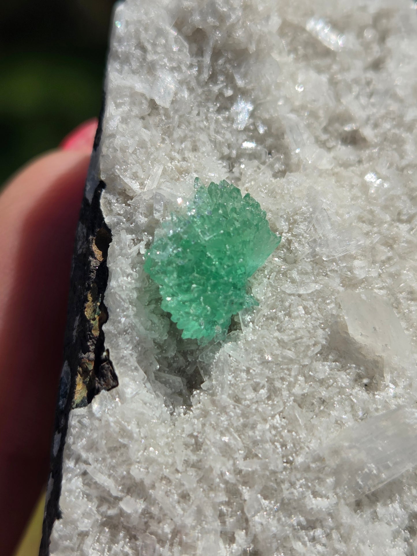 Green Flower Apophyllite