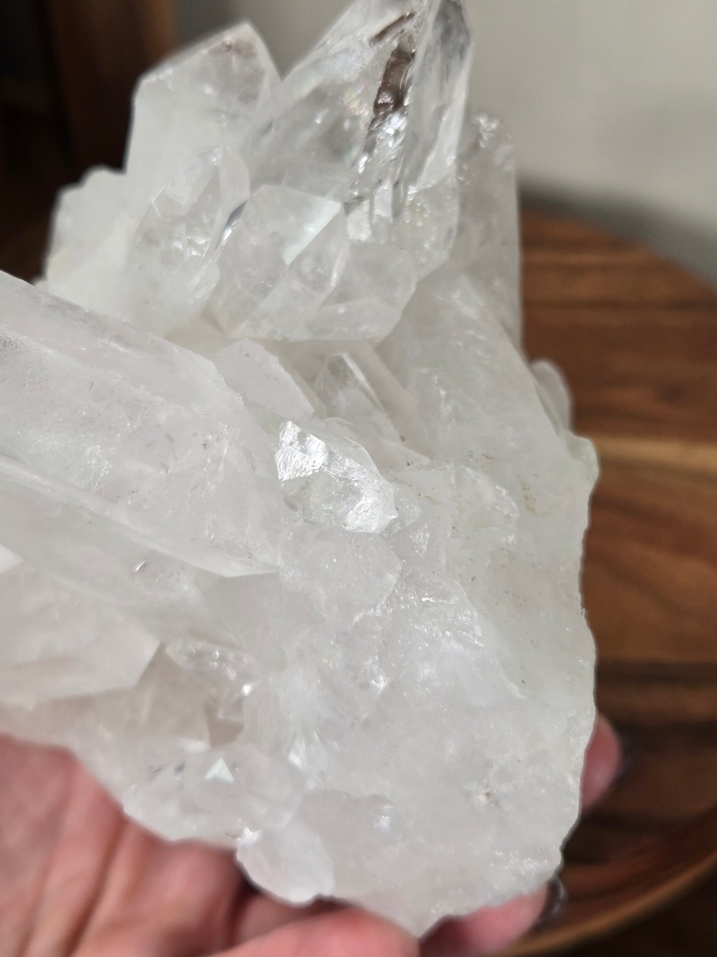 Brazilian Quartz (Rainbows, some damaged tips please look at all pictures)