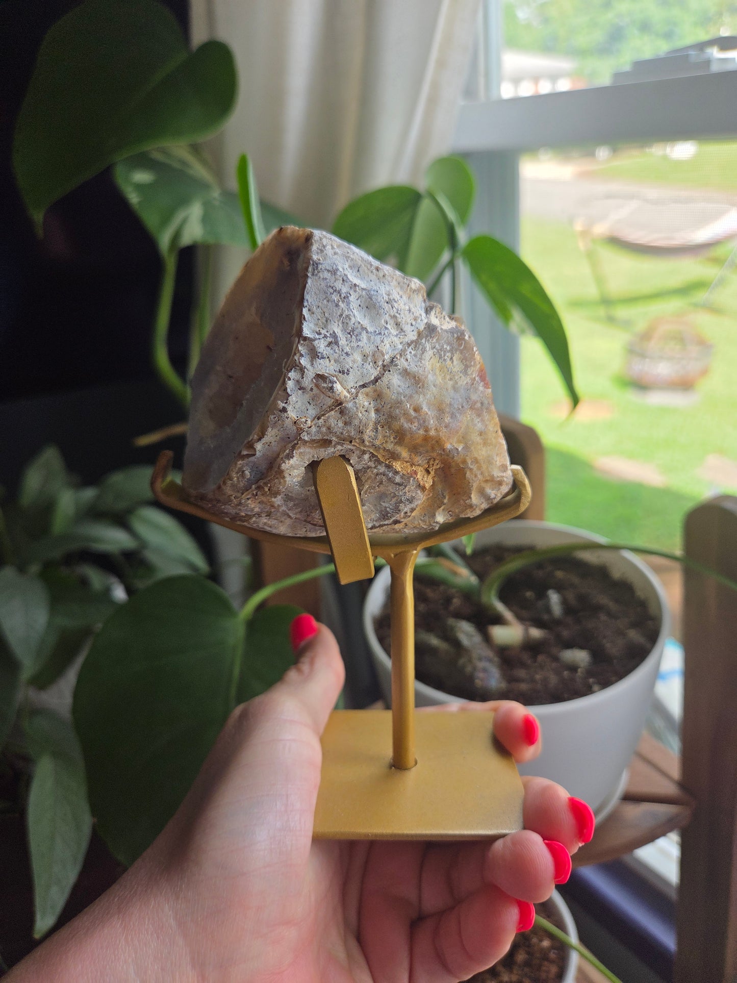 Geode on Stand