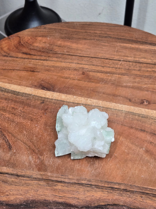 Green Apophyllite and Stilbite Specimen