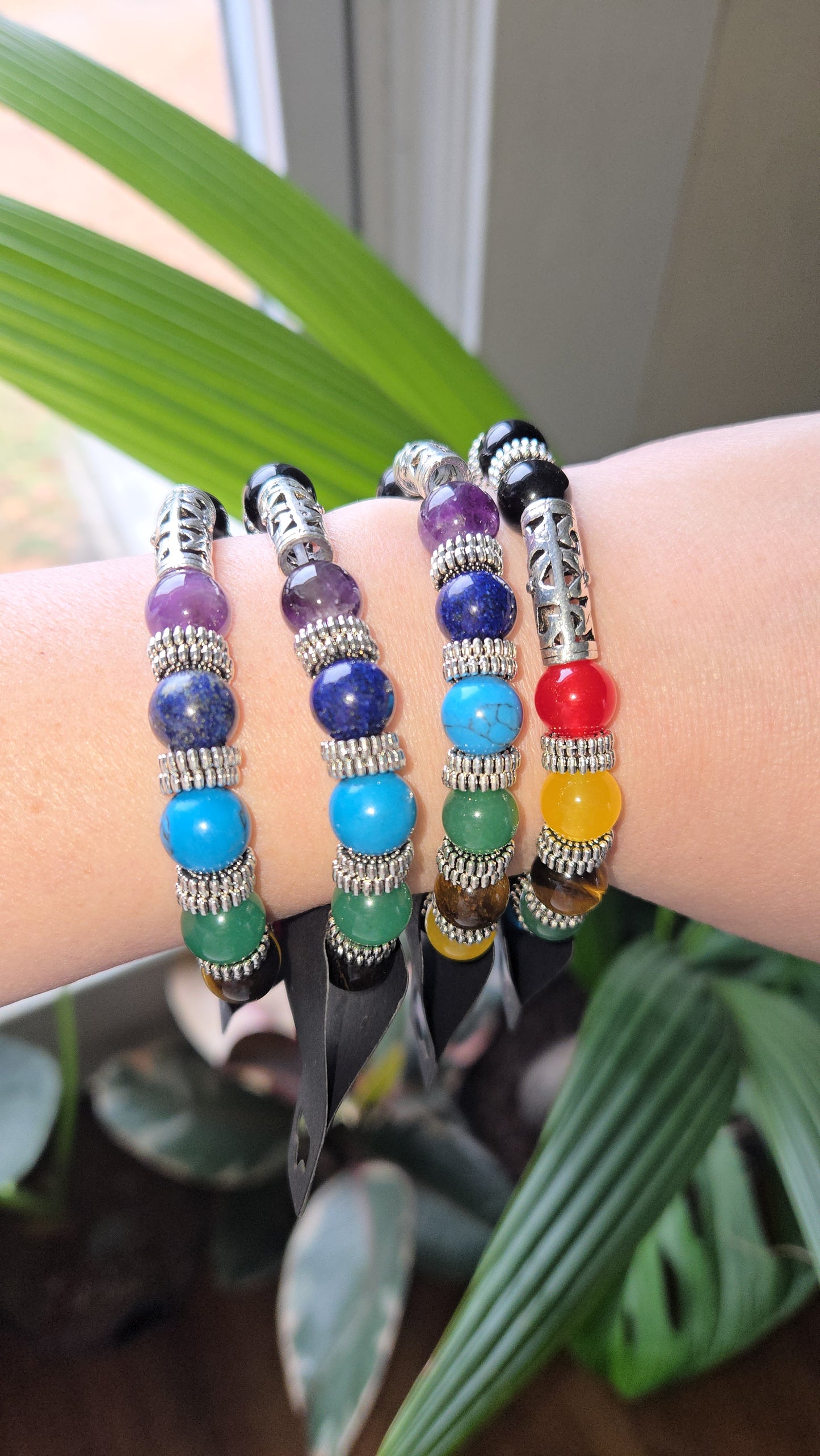 Chakra Tree of Life Braclet 10mm