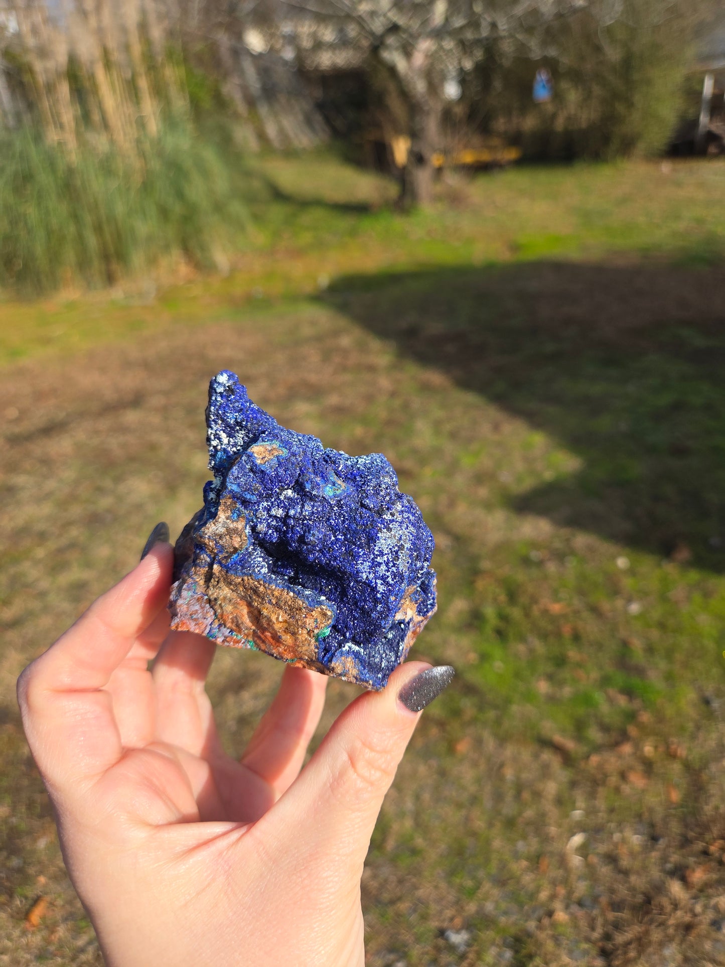 Azurite from Morocco