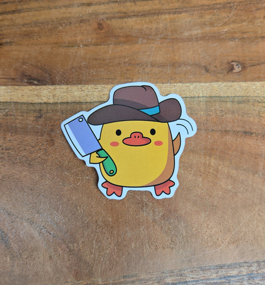 Murder Chick Sticker