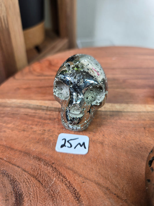 Pyrite Skull