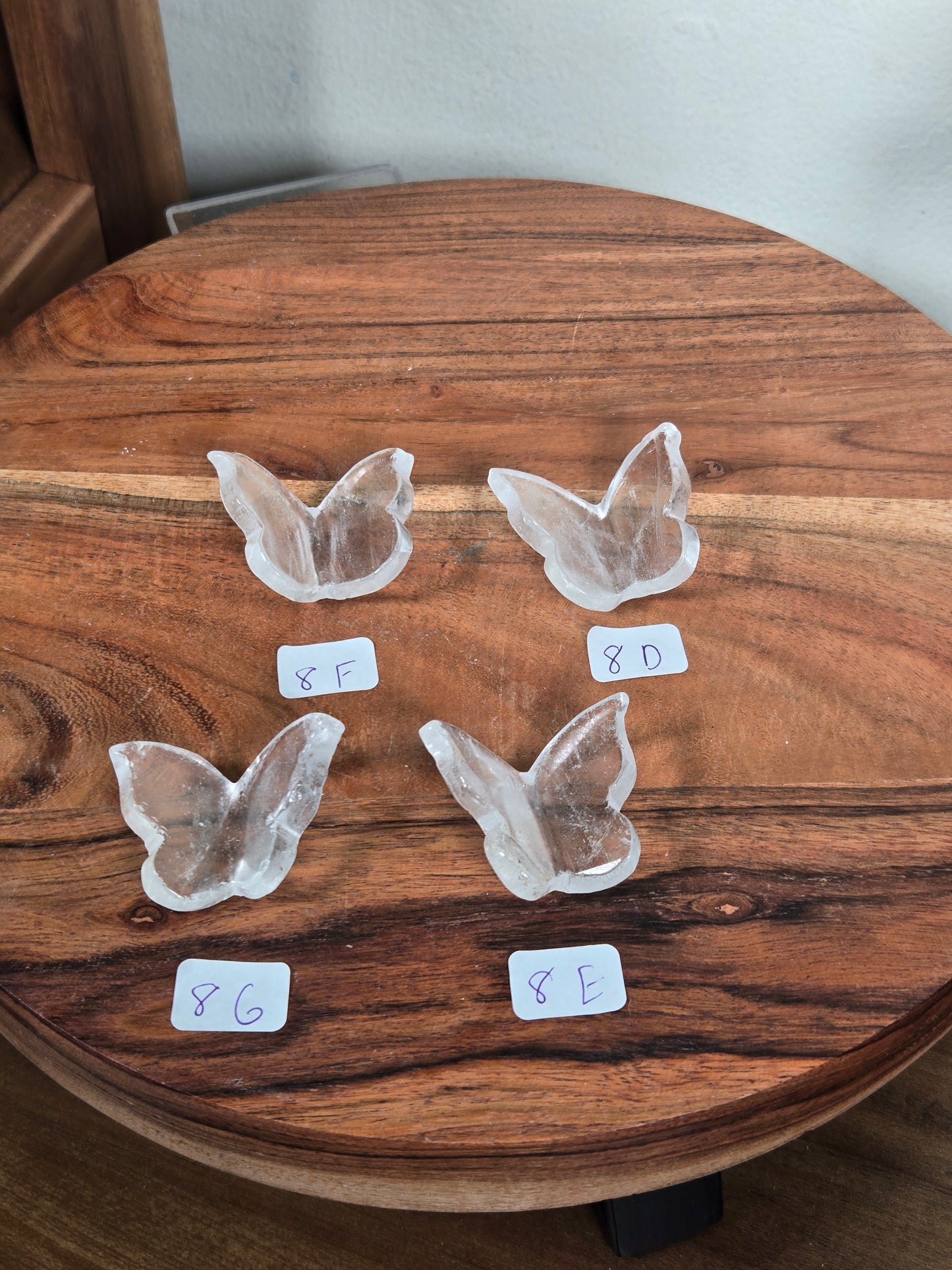 Clear Quartz Mini Butterflies