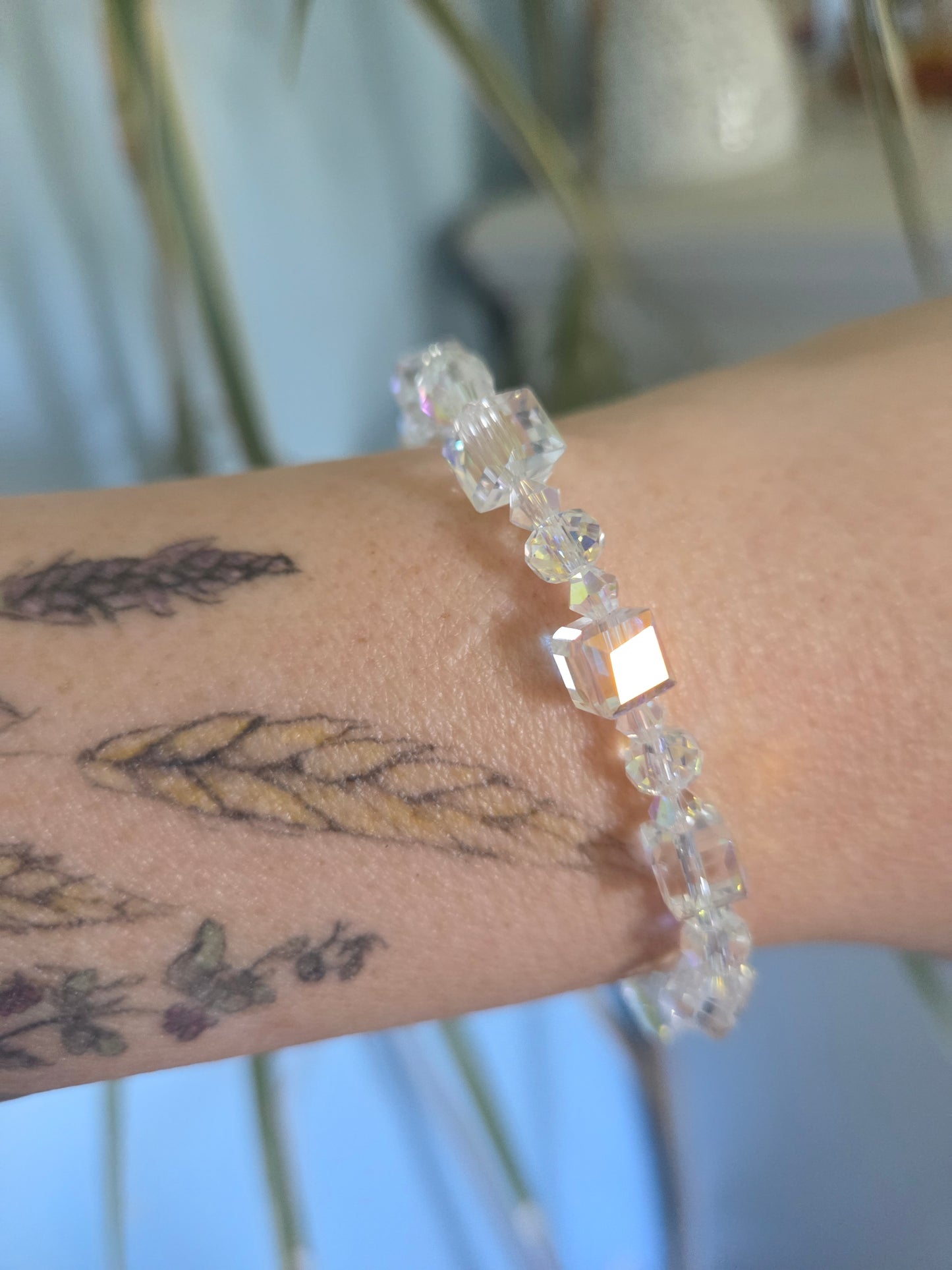 Rainbow Square Braclet