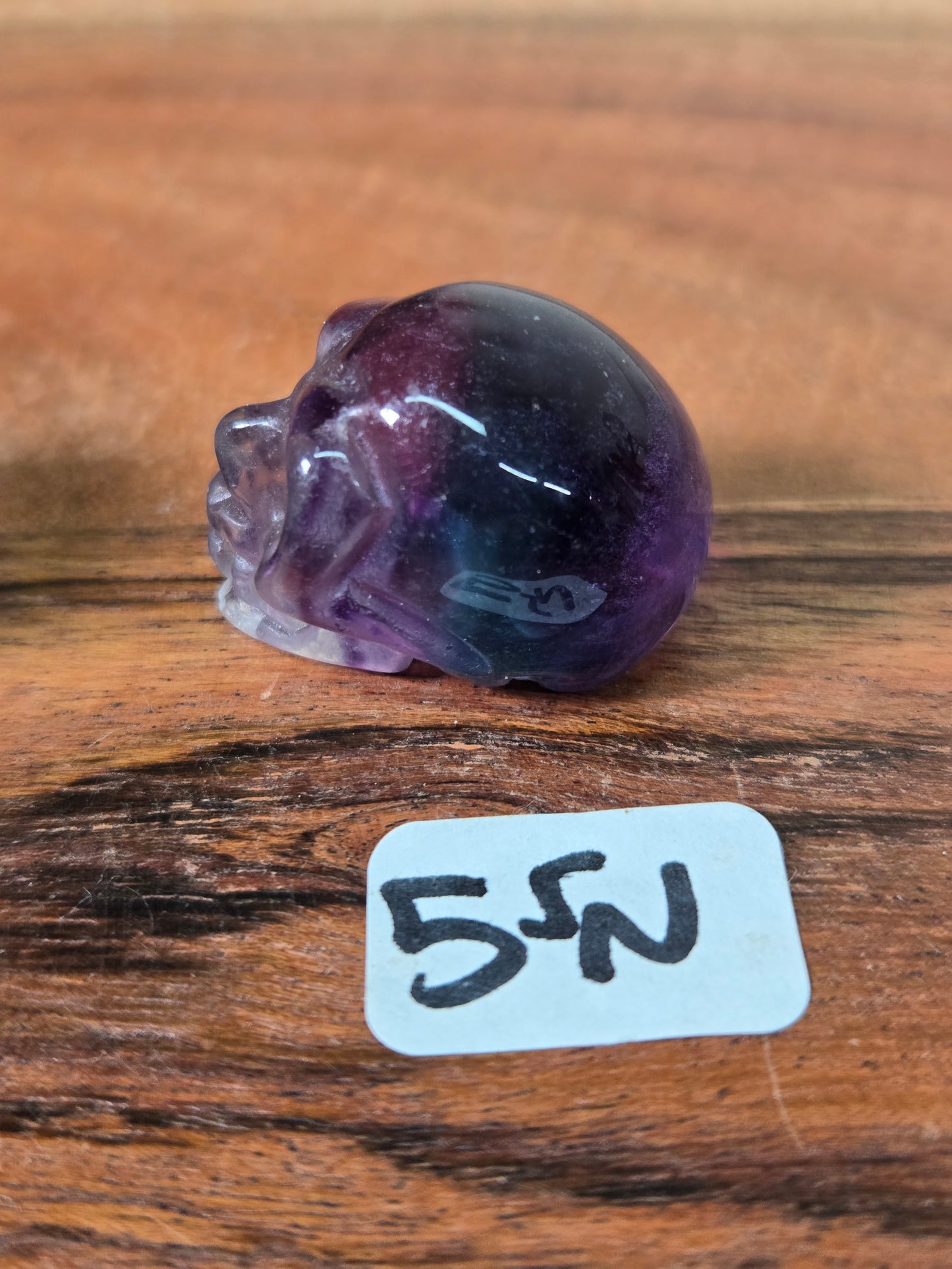 Mini Fluorite Skull