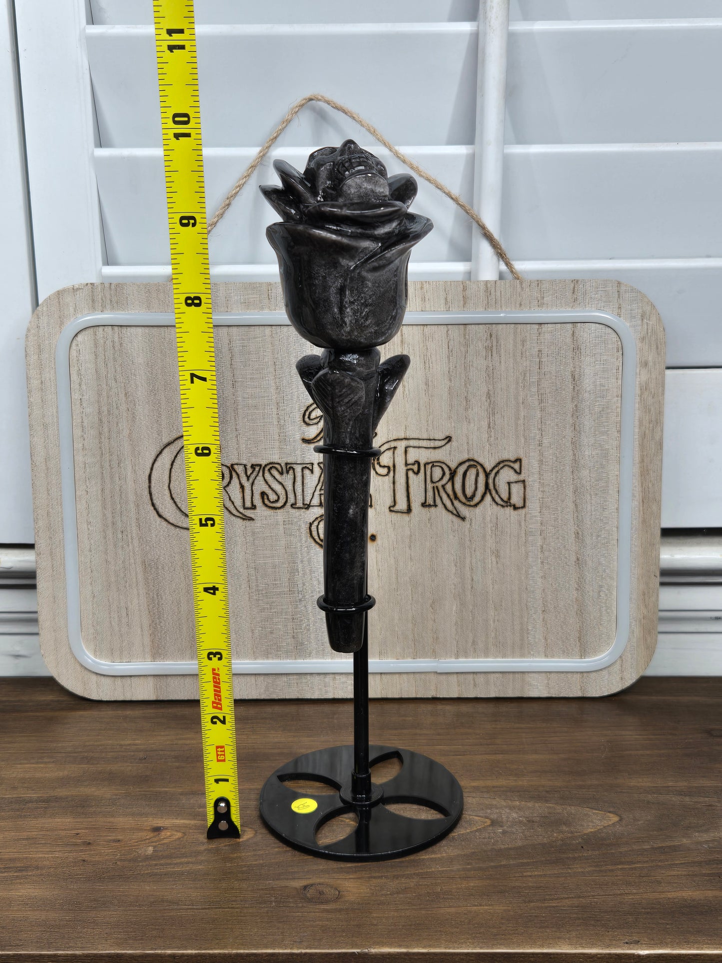 Death Rose Silver Sheen Obsidian