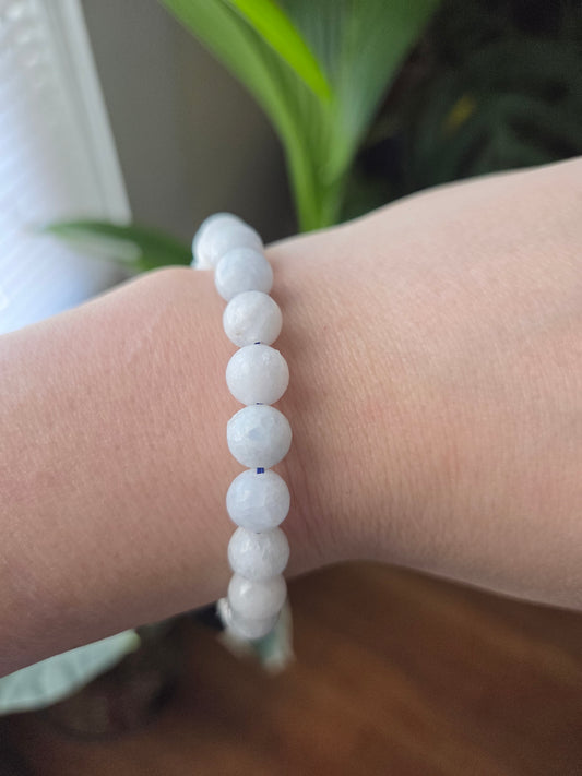 Celestite 8mm Bracelet