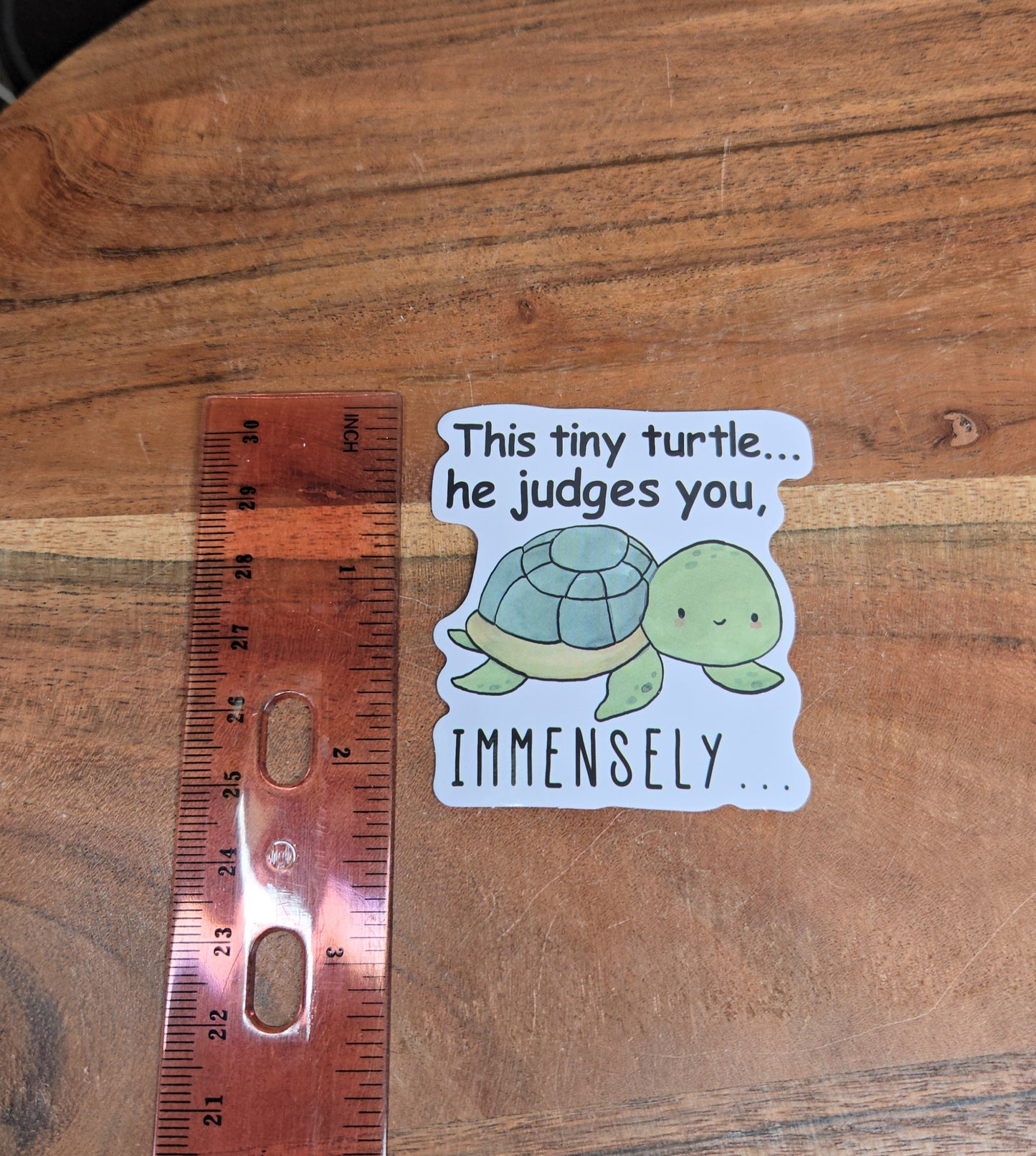 This Tiny Turtle Sticker 🐢