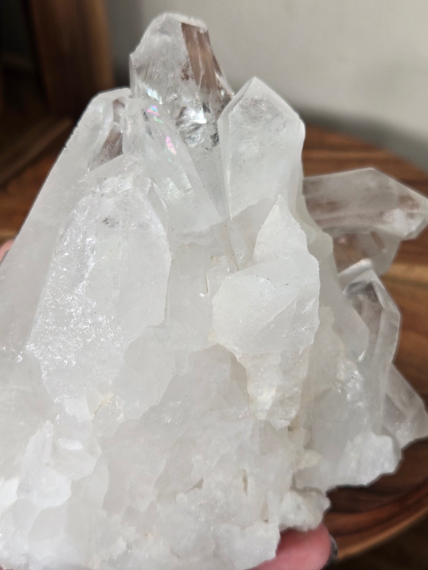 Brazilian Quartz (Rainbows, some damaged tips please look at all pictures)