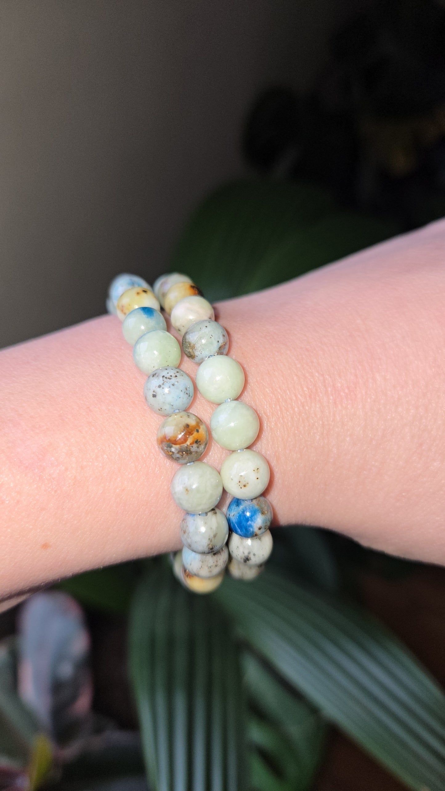 Chrysocolla Bracelet 8mm