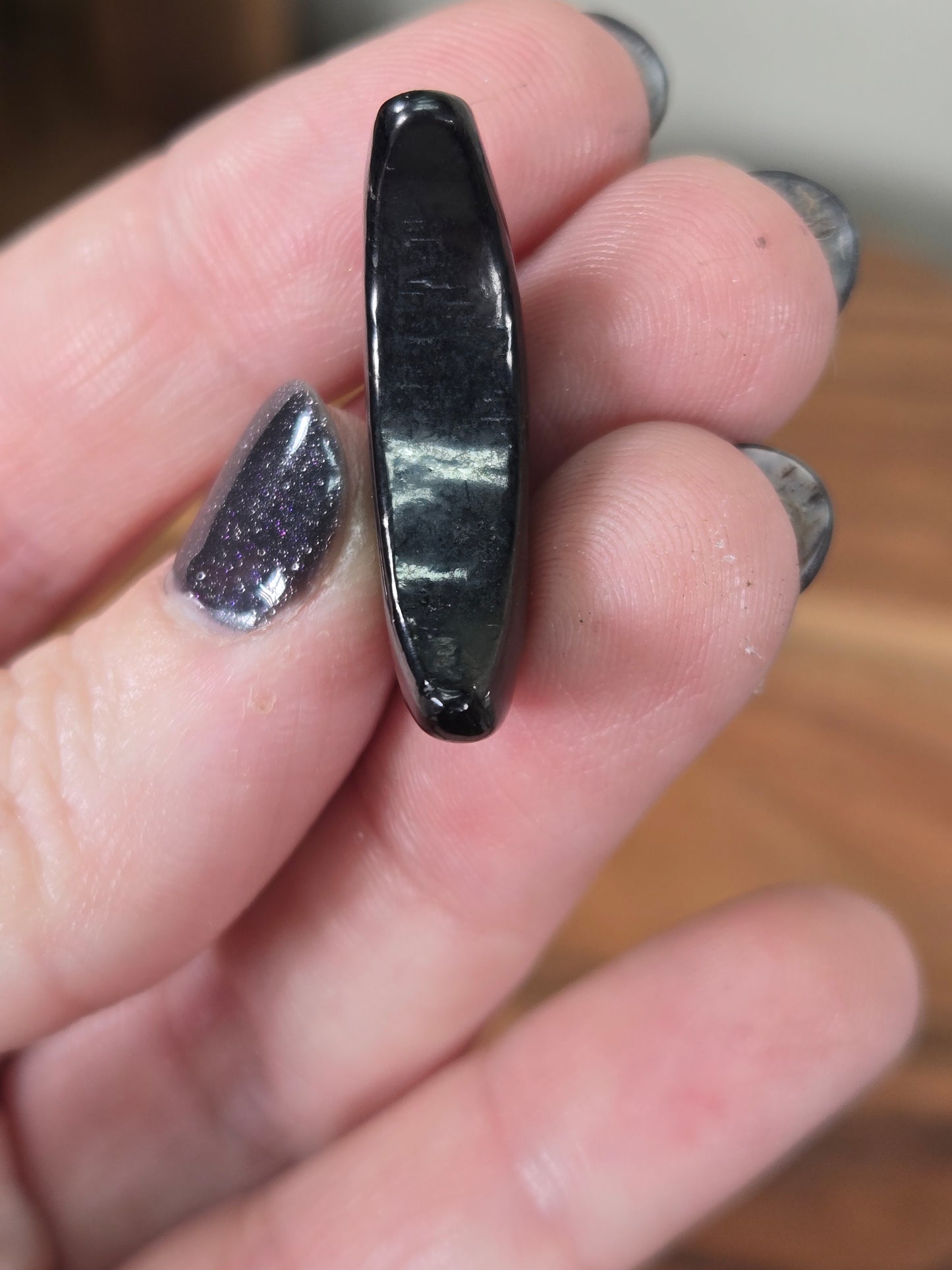 Shungite mini moons 1"x1"