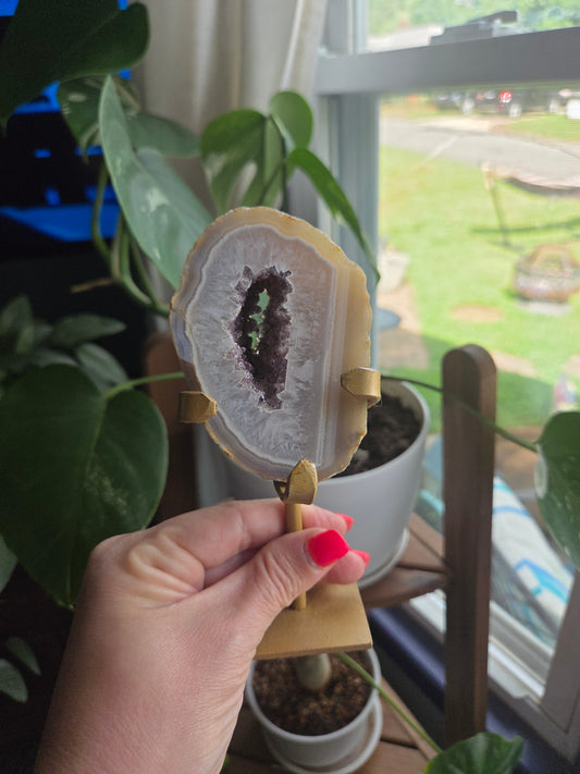 Geode on Stand