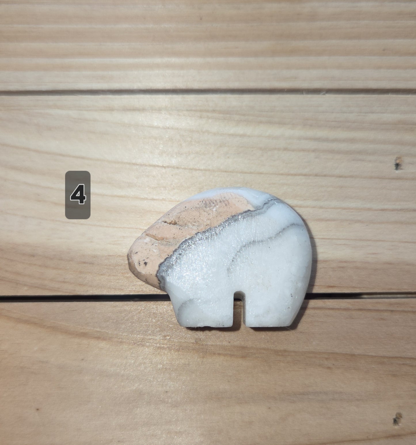 Mini Zuni Bears (Calcite)