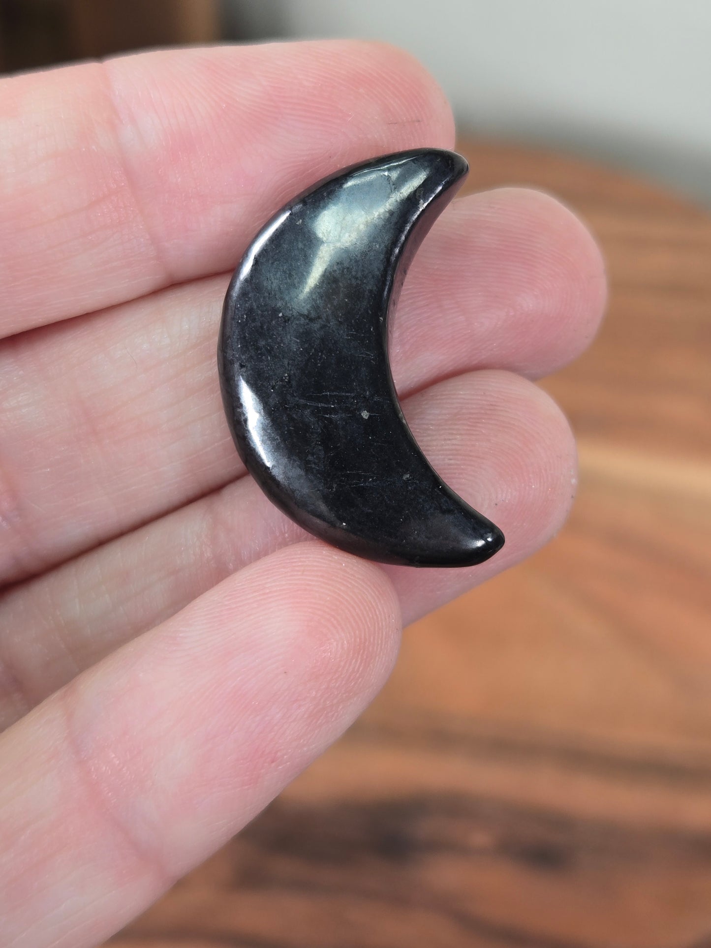 Shungite mini moons 1"x1"