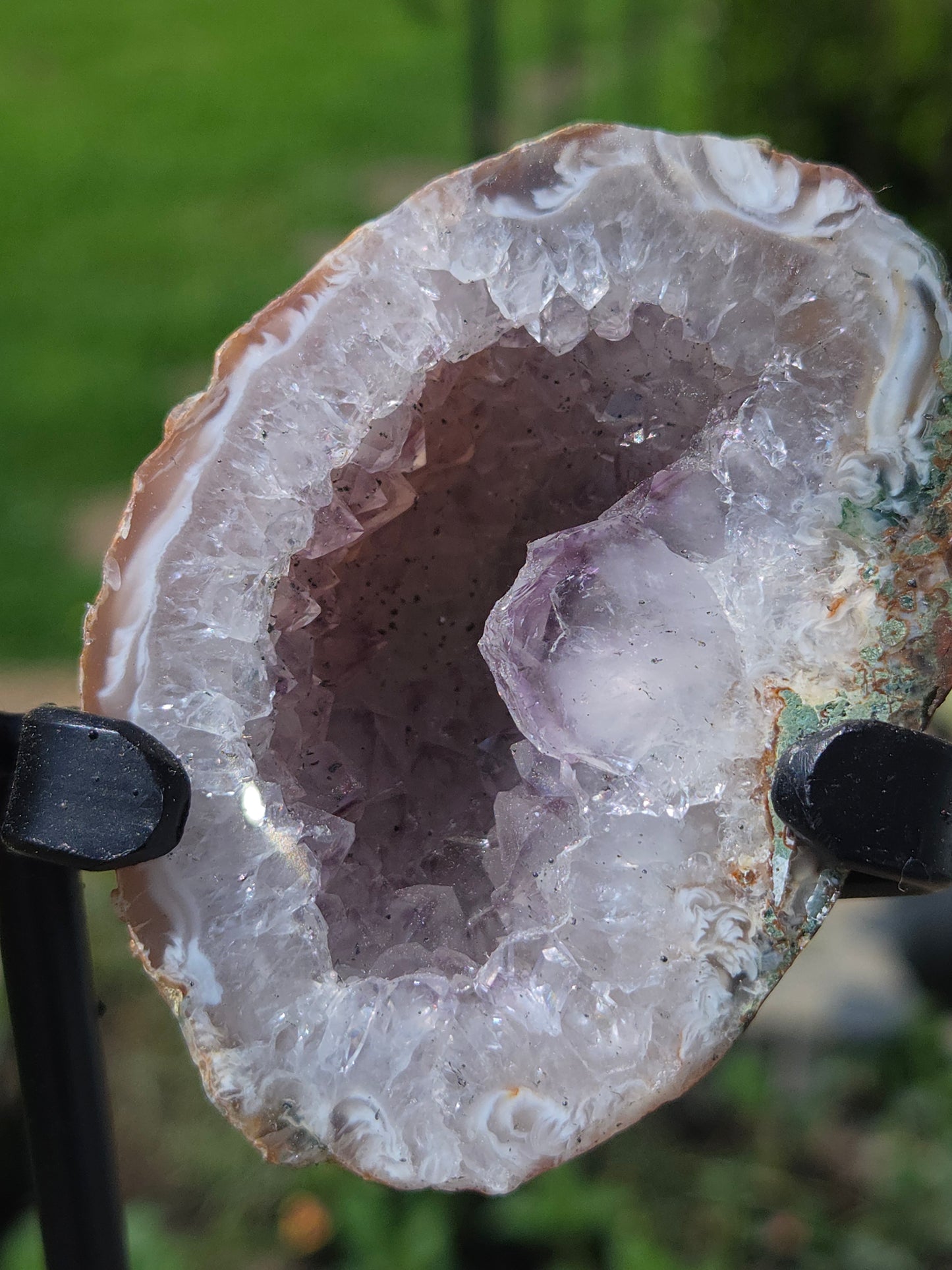 Geode Butterfly (Pinkish-Purple)
