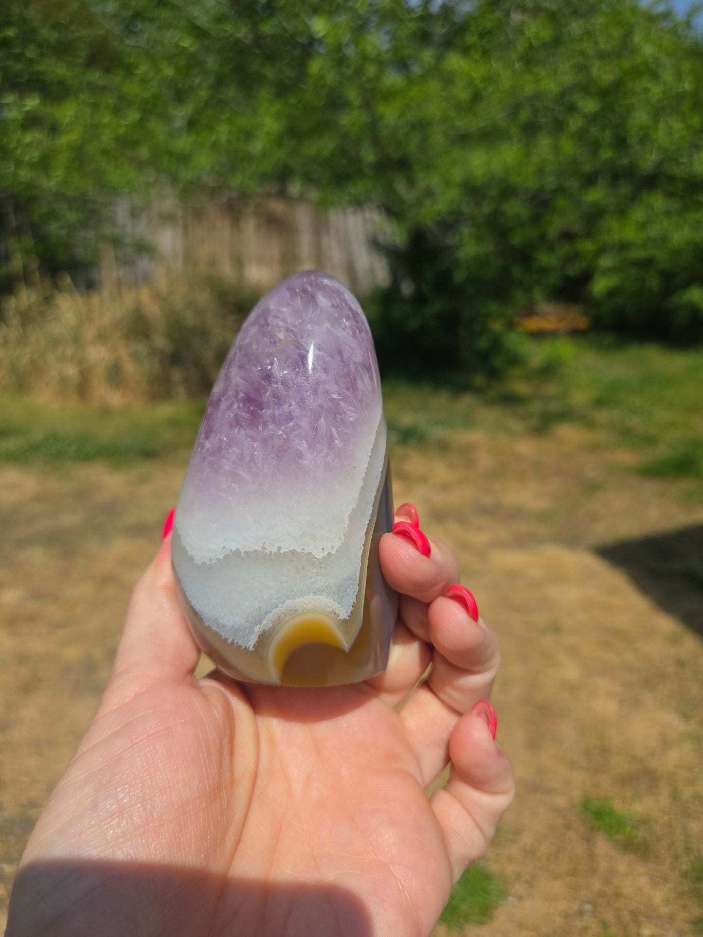 Amethyst and Agate Freeform